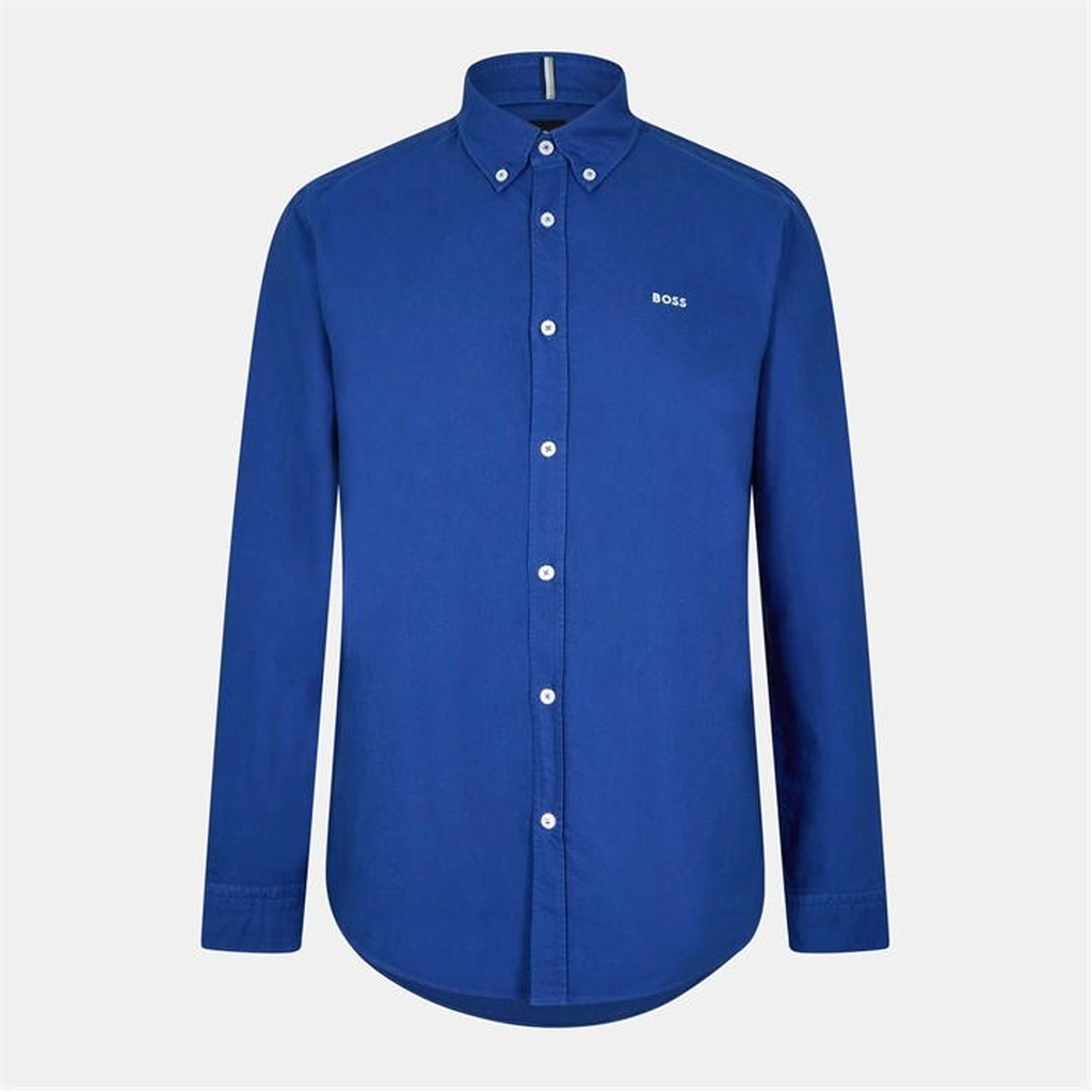 Hugo Boss H-Roan-Bd-E-C1-243 10262229 01 Oxford Shirt Mens - Blue